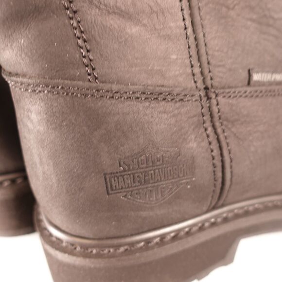 Harley Davidson Men\'s Composite Toe Waterproof Motorcycle Boots Black Size 11